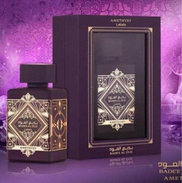 Perfume Lattafa Bade'e Al Oud Amethyst 100ml - Imagen 5