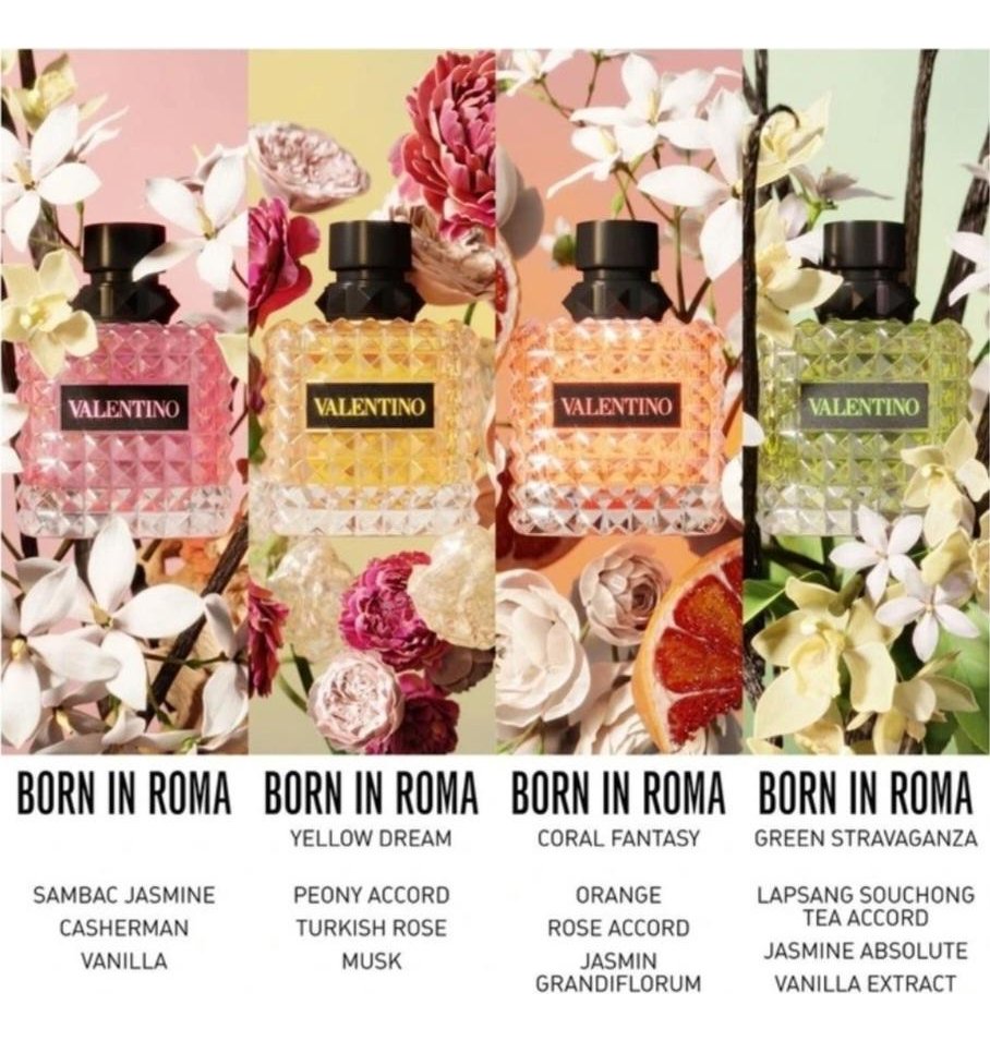 Perfume Eau De Parfum Valentino Born In Roma Coral Fantasy 100 Ml - Imagen 6