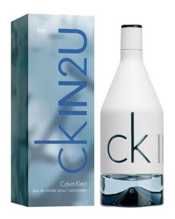 Ck In2u Calvin Klein Eau De Toilette Original Edt 50ml Para Hombre - Imagen 2