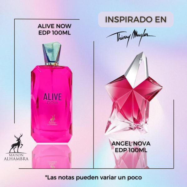 Perfume Maison Alhambra Alive Now Edp Mujer Spray X100 Ml - Imagen 2