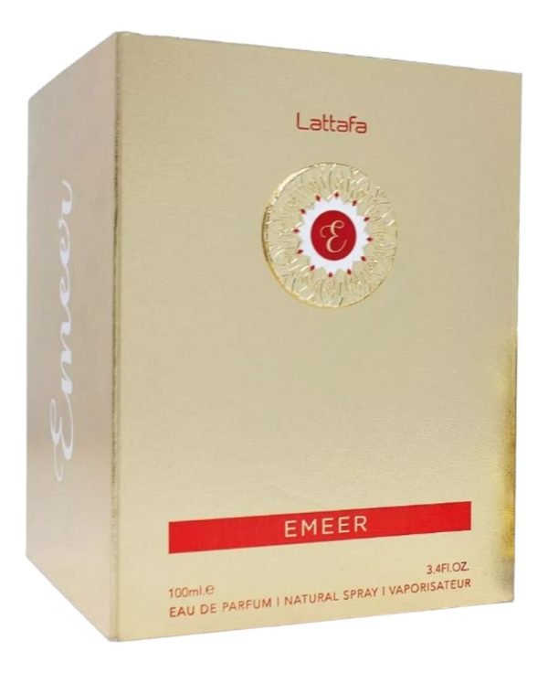 Lattafa Emeer Eau De Parfum Arabe Caja Con Luces De 100 Ml - Imagen 3