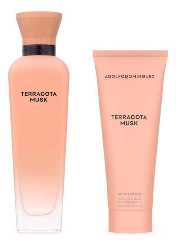 Perfume Adolfo Dominguez Terracota Musk Edp 120ml+75ml Mujer