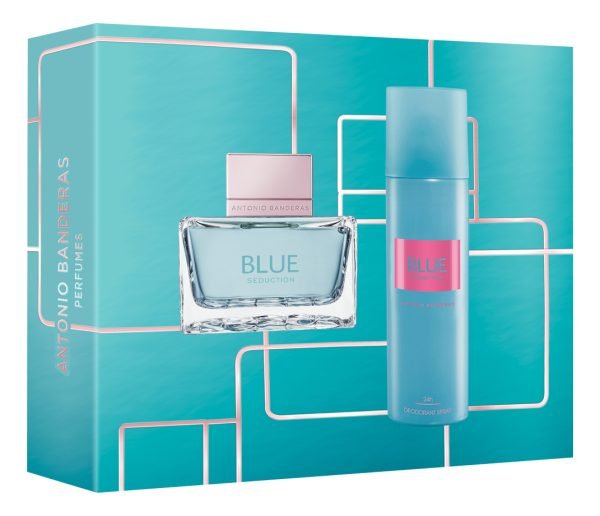 A Banderas Set Blue Seduction Mujer Edt 80ml + Deo 150ml