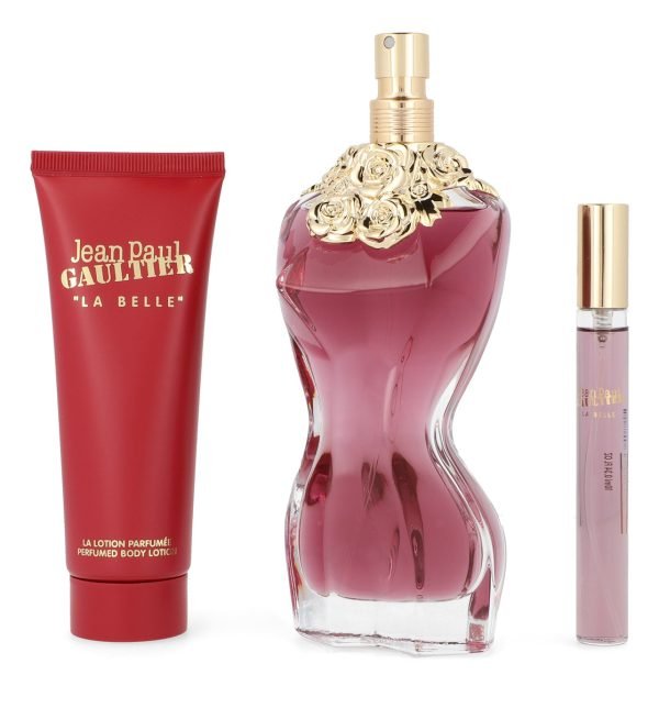 Set Jean Paul Gaultier La Belle 3pzs Edp/body Lotion/ Edp