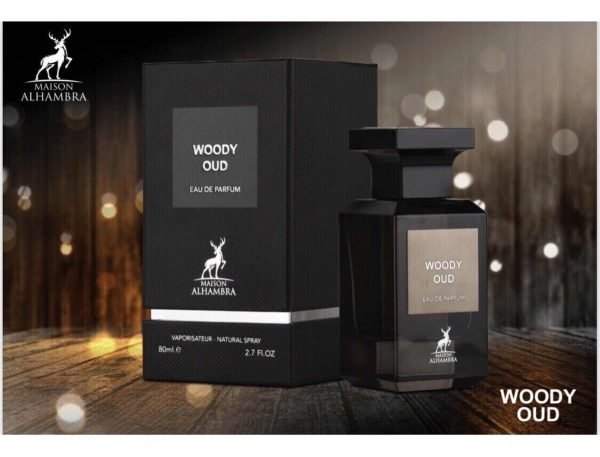 Perfume Woody Oud Maison Alhambra Lattafa 80 Ml Edp - Imagen 4