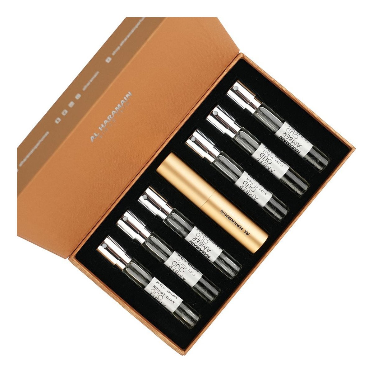 Al Haramain Discovery Set Amber Oud 6pzs 10ml - Imagen 2