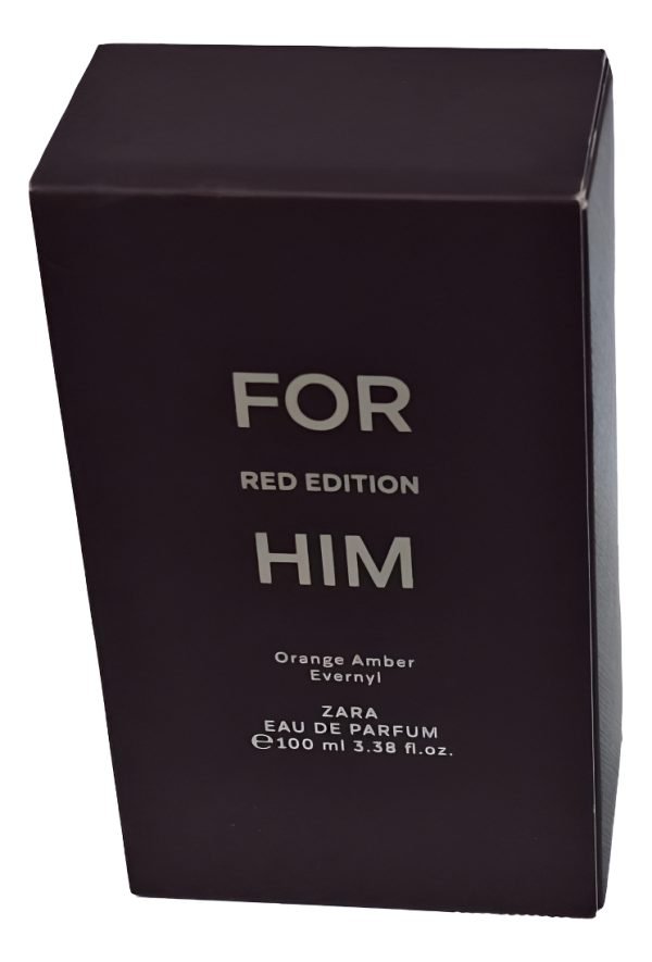 Zara Red Him Eau De Parfum Hombre Original 100ml - Imagen 4