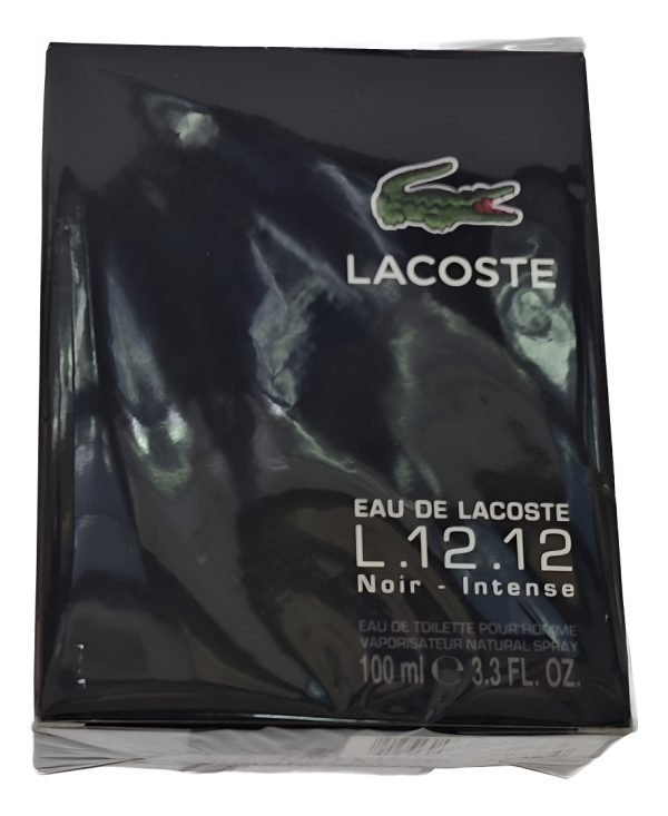 Perfume Lacoste L.12.12 Noir Intense Edt X 100 Ml Original - Imagen 4