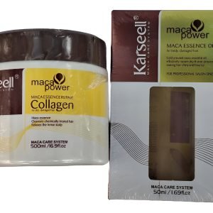 Karseell Kit Maca Reparadora X500ml Y Aceite Capilar X50ml
