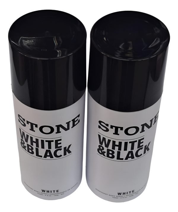 Desodorante Body Spray Stone White & Black 150ml - Imagen 4