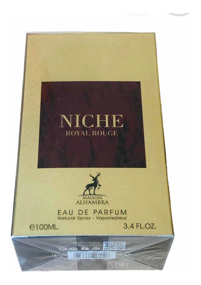 Maison Alhambra Niche Royal Rouge Eau De Parfum 100ml - Imagen 4