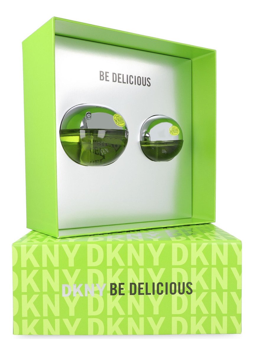 Set Perfume Dkny Be Delicious 2pzs Mujer Floral Frutal Spray 100ml - Imagen 2