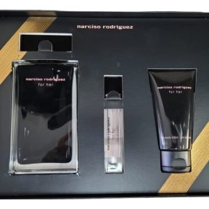 Narciso Rodriguez For Her Edt 100 Ml + Edt 10 Ml + Loción Corporal 50 Ml