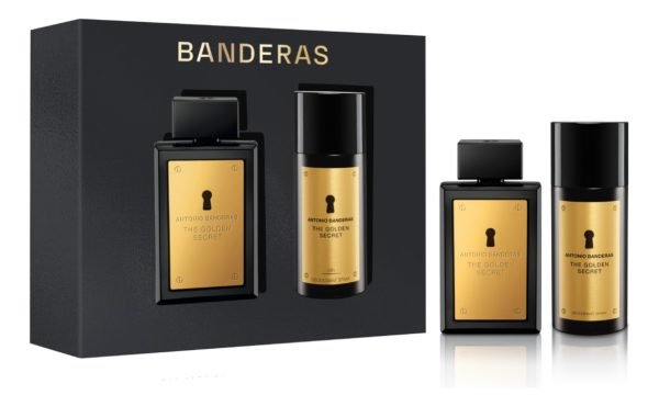 Set Banderas Perfume Hombre Golden Secret Edt 100ml Más Eau De Toilette - Imagen 2