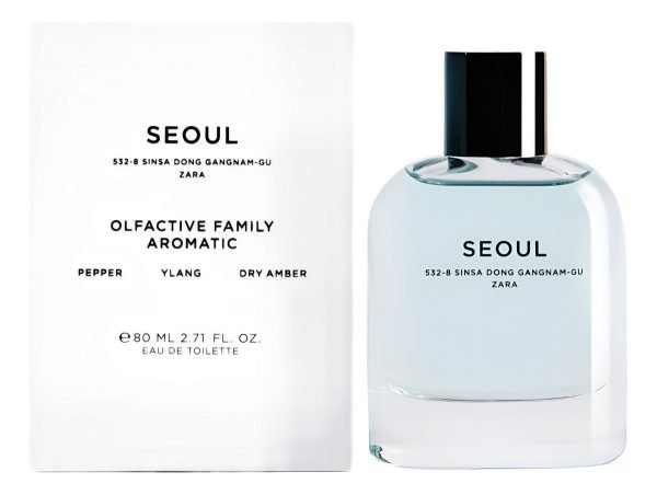 Perfume Zara Seoul X 80 Ml Volumen De La Unidad 100 Ml