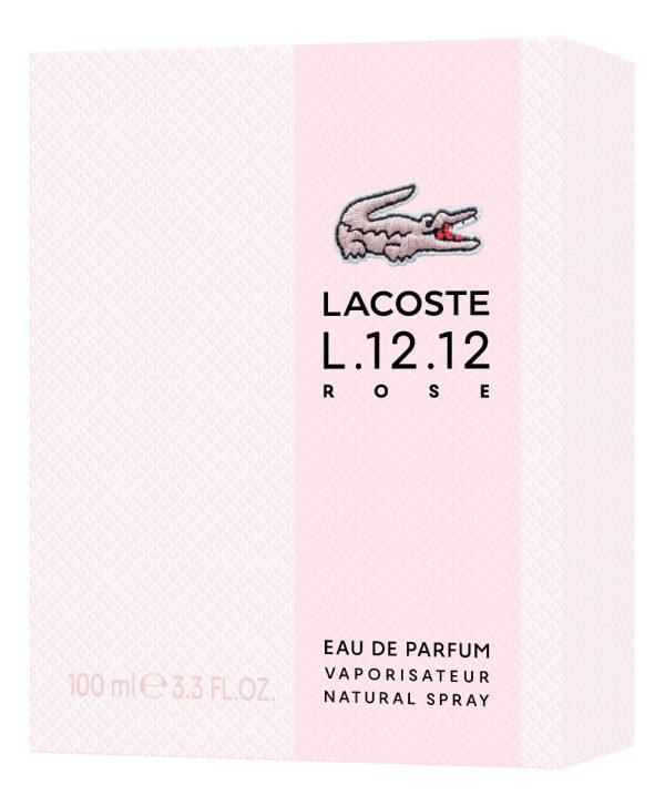 Perfume Lacoste L.12.12 Rose Eau De Parfum 100ml Volumen De La Unidad 100 Ml - Imagen 3