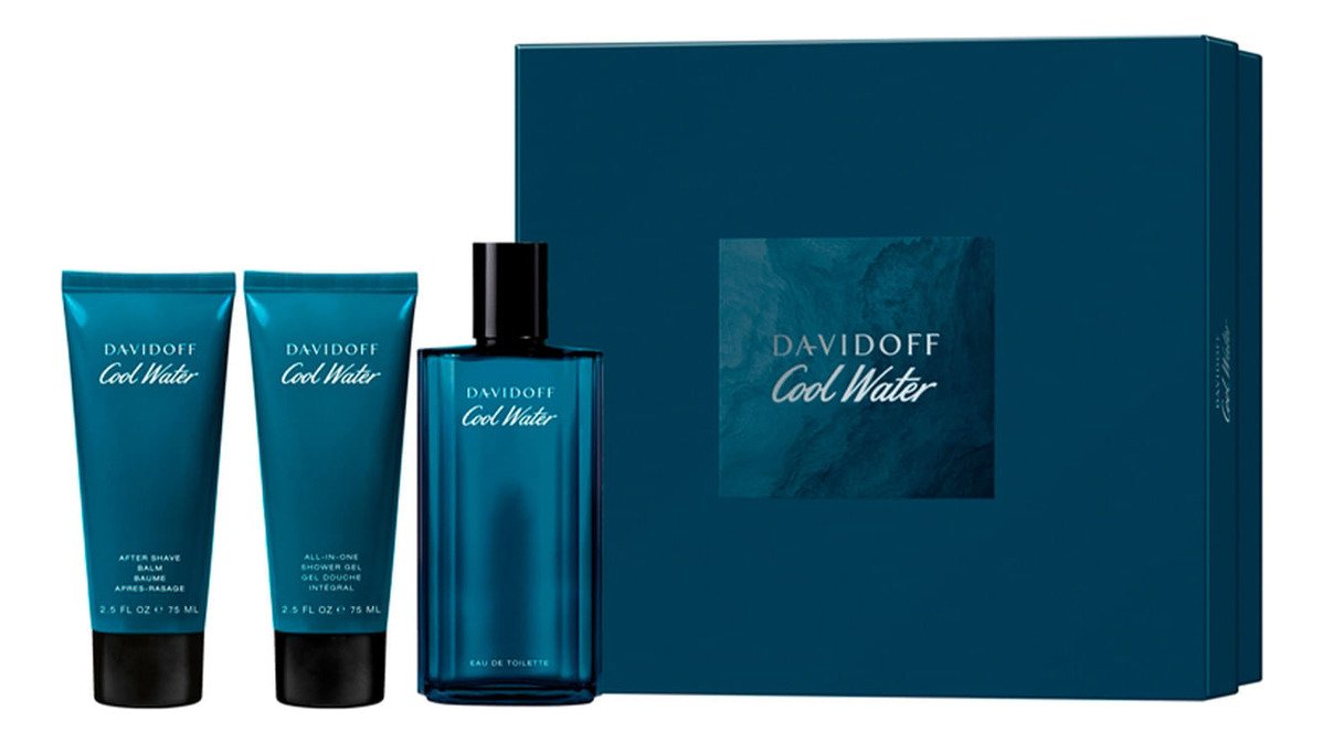 Set Davidoff Cool Water 3 Piezas Para Hombre - Imagen 2