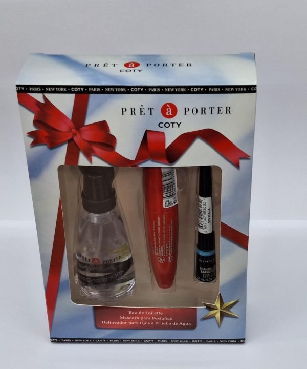 Perfume Pret A Porter Coty X 50ml + Mascara +delineador - Imagen 6