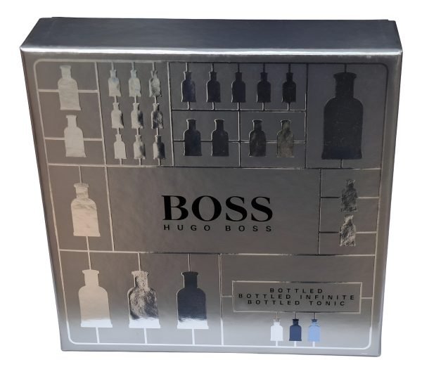 Hugo Boss Boss Bottled Eau De Toilette Trio 3x30ml Original - Imagen 3