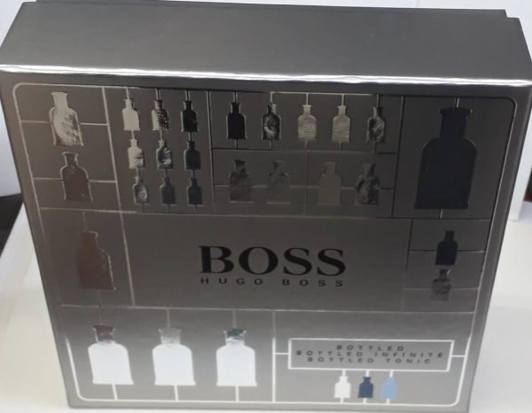 Perfume Hugo Boss Trio 3 X 30 Ml Bottled, Infinite, Tonic Volumen De La Unidad 90 Ml - Imagen 4