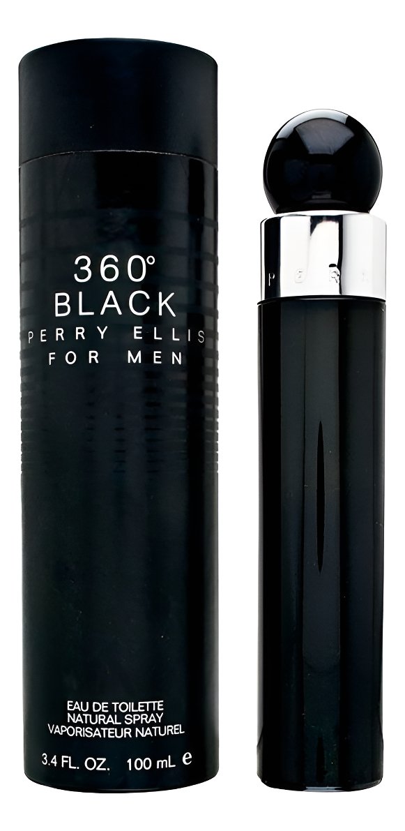Perfume Perry Ellis 360° Black For Men X 100 Ml Original - Imagen 3
