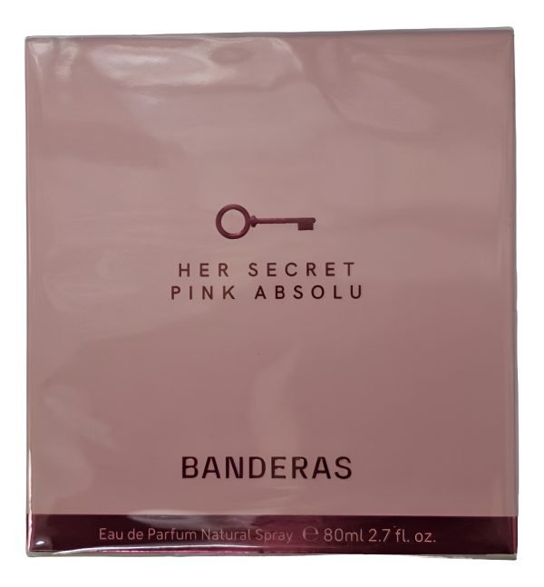 Banderas Her Secret Pink Absolu Edp Mujer X 80ml Original - Imagen 5