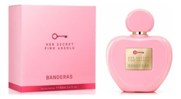 Banderas Her Secret Pink Absolu Edp Mujer X 80ml Original