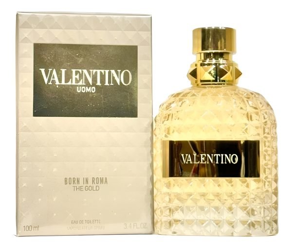 Perfume Valentino Born In Roma The Gold Uomo 100 Ml Original - Imagen 3