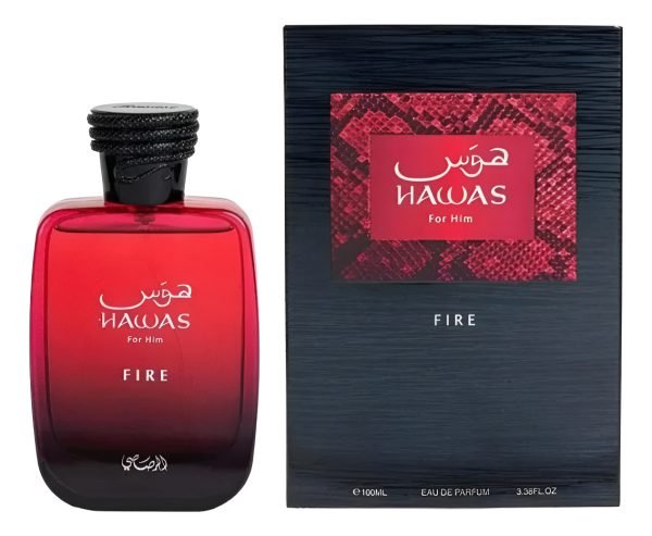 Perfume Rasasi Hawas Fire For Him X 100 Ml Eau De Parfum - Imagen 6