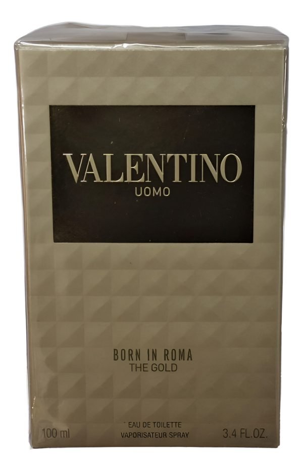 Perfume Valentino Born In Roma The Gold Uomo 100 Ml Original - Imagen 2