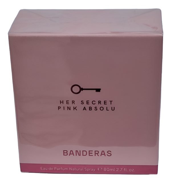 Banderas Her Secret Pink Absolu Edp Mujer X 80ml Original - Imagen 4