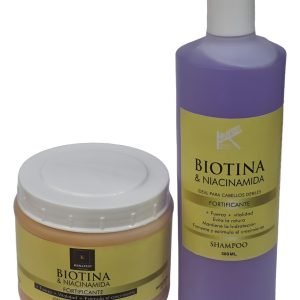 Kerafest Biotina & Niacinamida Kit Máscara/shampo Capilar