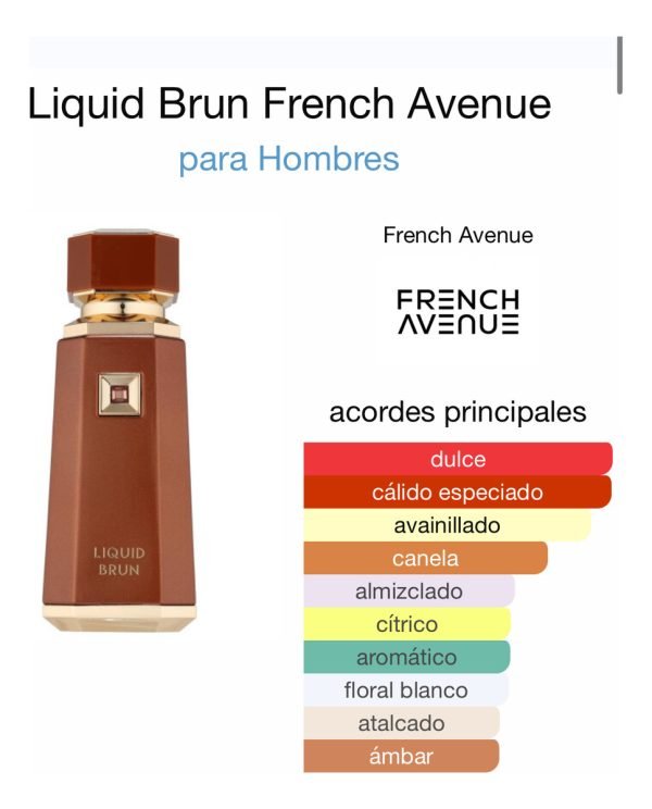 Perfume Liquid Brun French Avenue Edp 100 Ml - Imagen 3