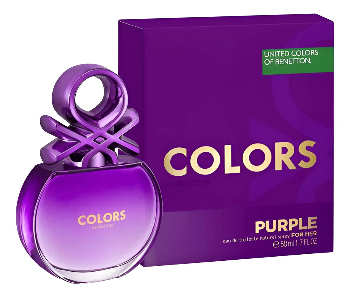 Perfume Benetton Colors Purple Mujer Edt X 50 Ml Original