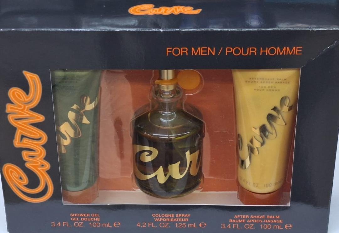 Set Perfume Curve Pour Homme X100ml +after + Shower Original - Imagen 2