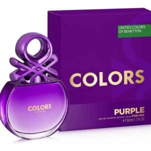 Benetton Colors Purple Woman Edt 50 Ml