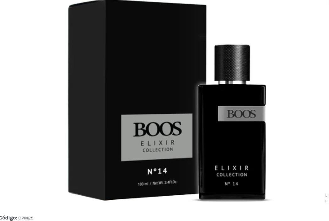 Perfume Boos Elixir Colletion N°14 X100ml