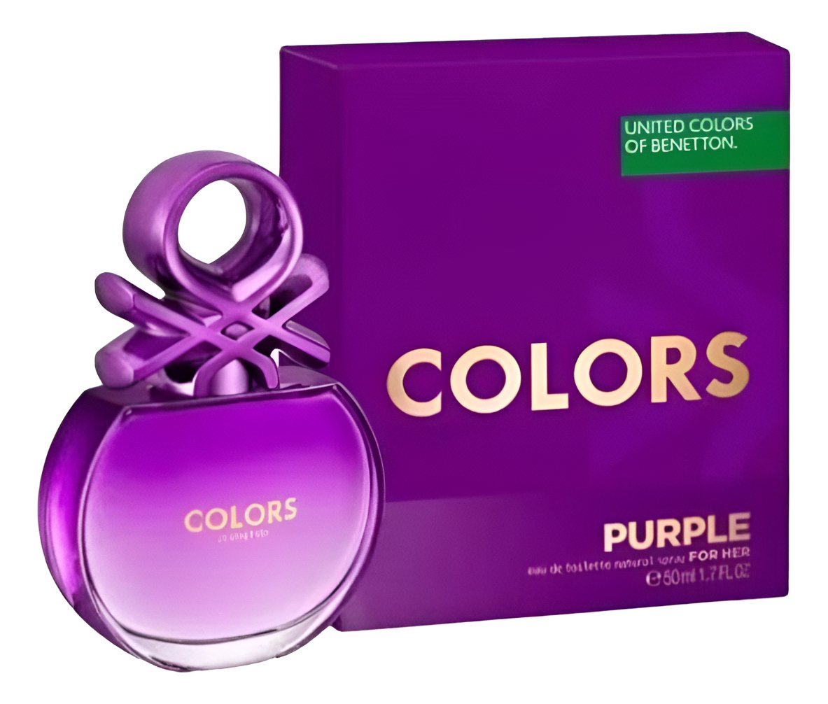 Perfume Benetton Colors Purple Mujer Edt X 50 Ml Original - Imagen 4