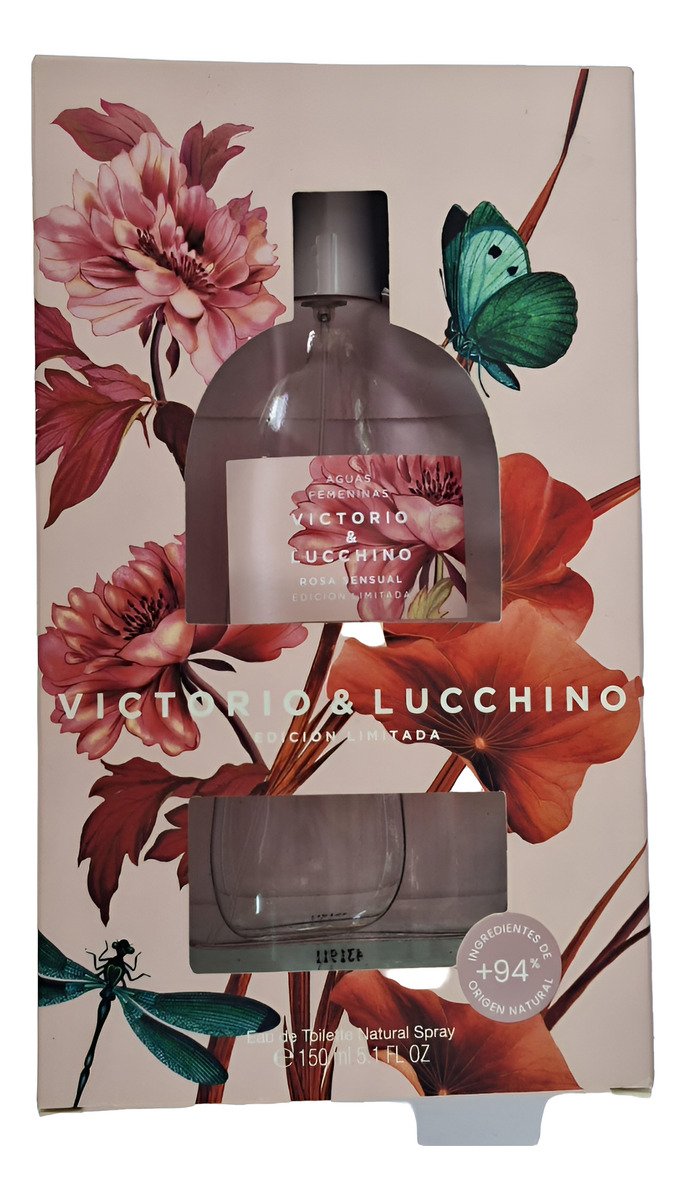 Victorio & Lucchino Edt Rosa Sensual X 150 Ml Original - Imagen 6