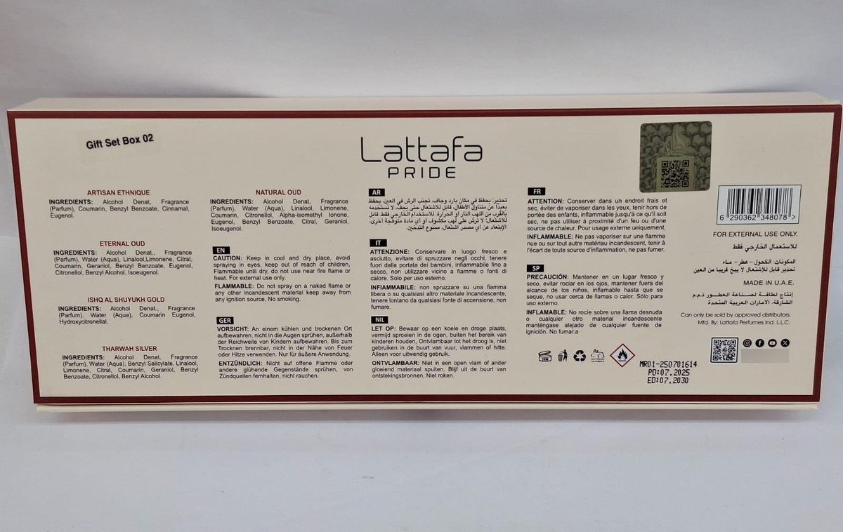 Lattafa Pride Set 02 Edp Original 5x20mlunisex Eau De Parfum - Imagen 6