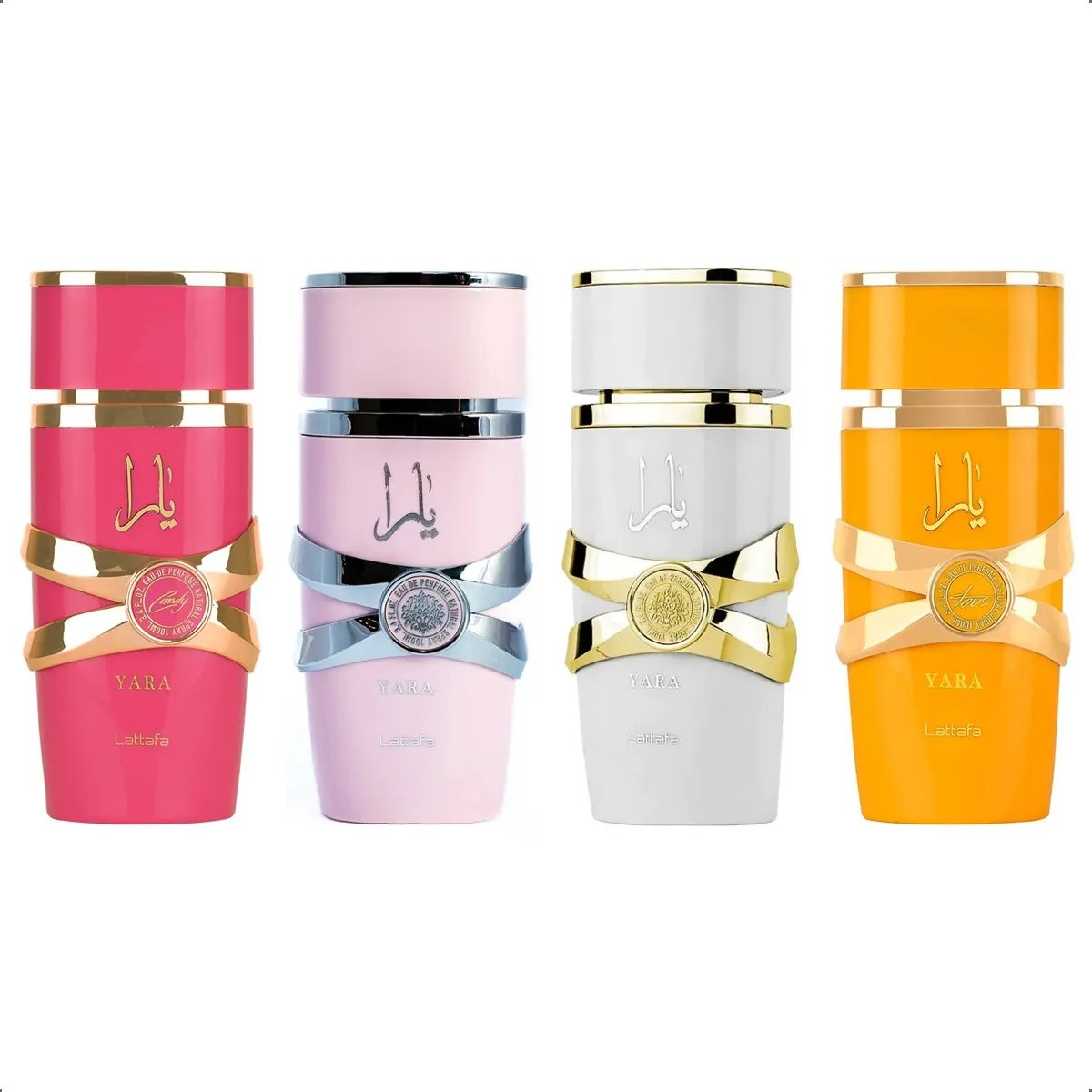 Set Colección De Perfumes Árabes My Yara Collection Lattafa Pack X4