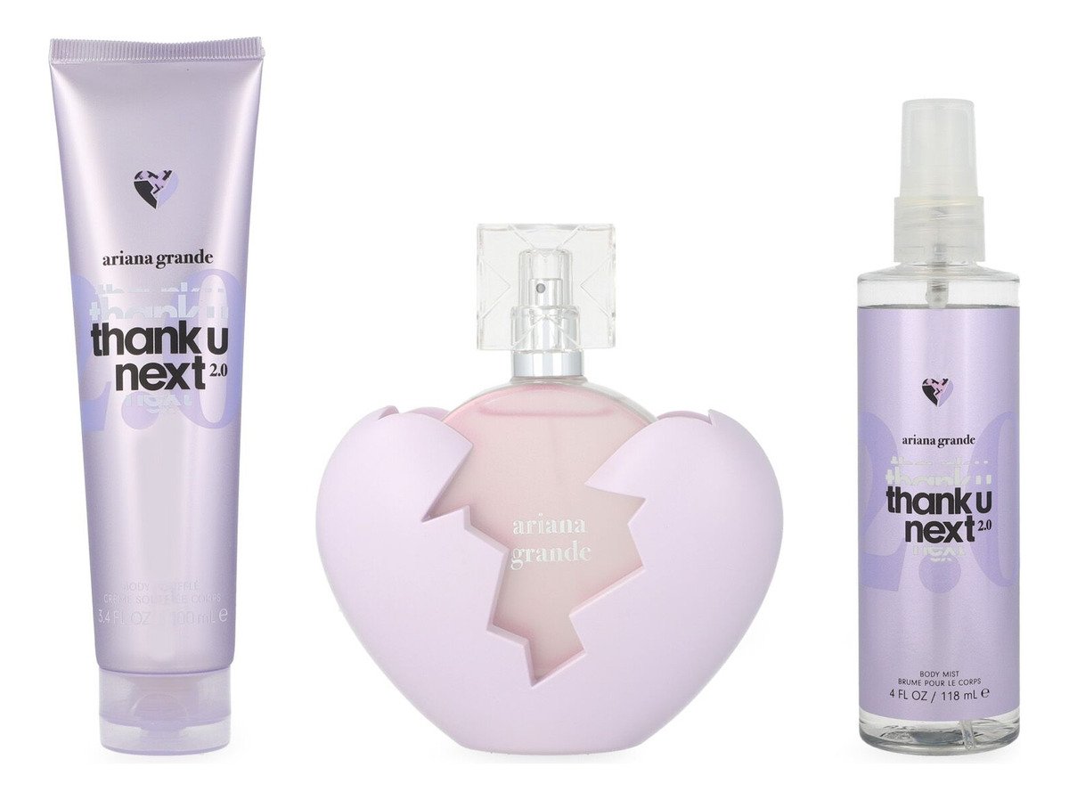Set Ariana Grande Thank U Next 2.0 3pzs - Dama