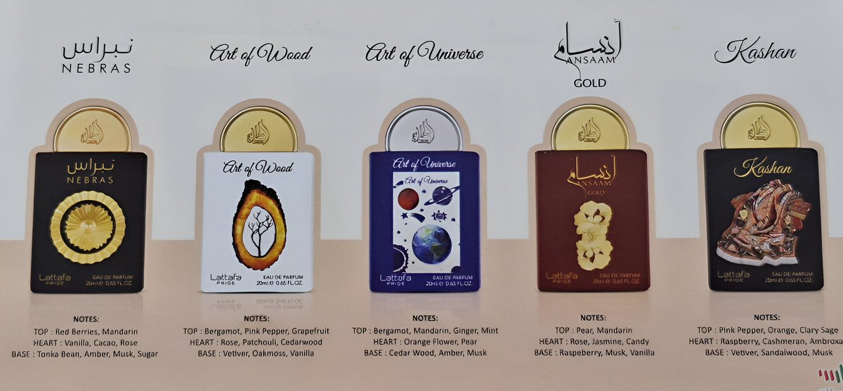 Perfume Lattafa Pride Collection 5 X 20ml - Imagen 4