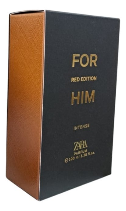 Perfume Parfum Hombre 100ml Zara For Him Red Edition Intense Cítricos - Imagen 3