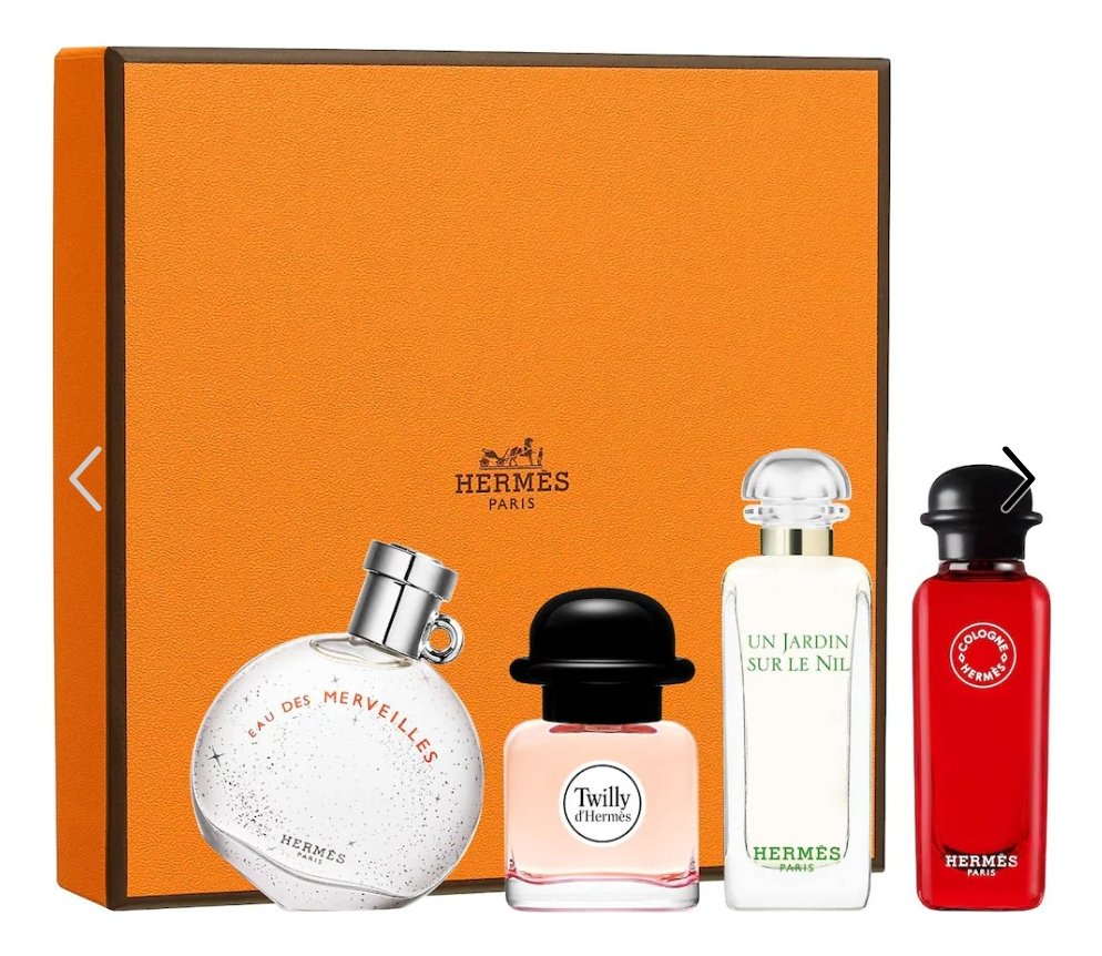 Hermès Mini Fragrance Discovery Set Miniatura Eau De Toilette 7.5 ml