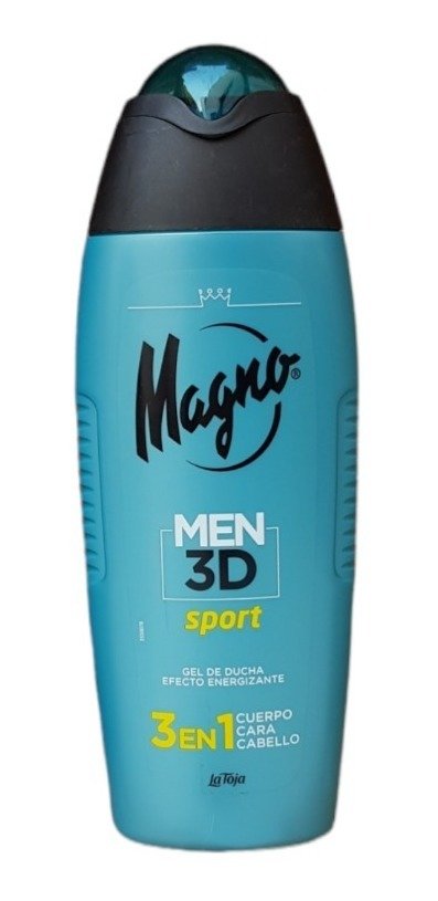 Gel De Ducha Magno La Toja Men 3d Sport 3en1 X400ml