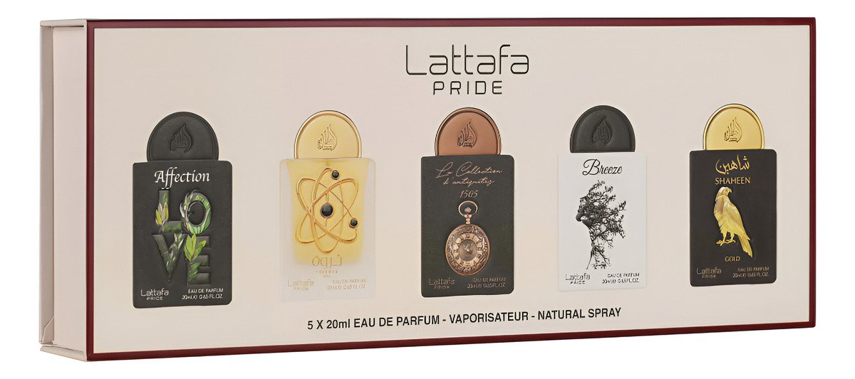 Perfume Lattafa Pride Collection 5 X 20ml Box 01