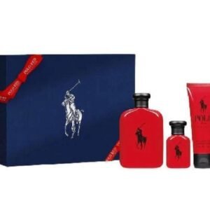 SET POLO RED x125ml +40ml + AFTER SHAVE RALPH LAUREN ORIGINAL
