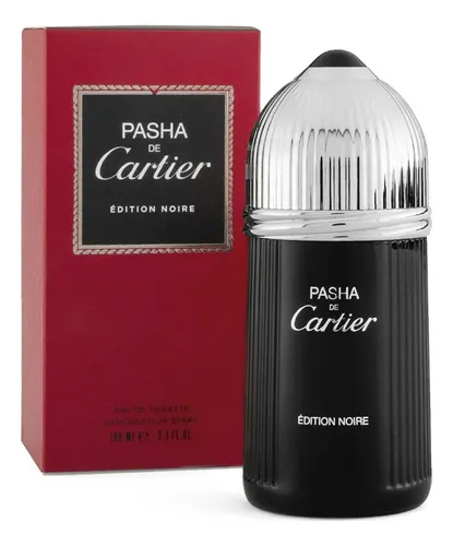 Perfume Cartier Pasha Edition Noire Edt 100 Ml Amaderado Fougère Hombre - Imagen 2
