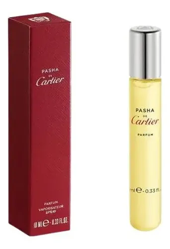 Perfume Hombre Cartier Pasha Parfum Perfumero Spray X 10ml - Imagen 2